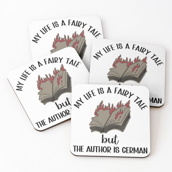 Item preview, My Life Is A Fairy Tale But The Author Is German Funny Sarcastic Ironic Joke designed and sold by hiacynto.