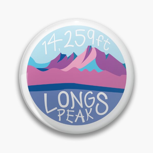 Item preview, Longs Peak Sticker designed and sold by JigsaaStudios.