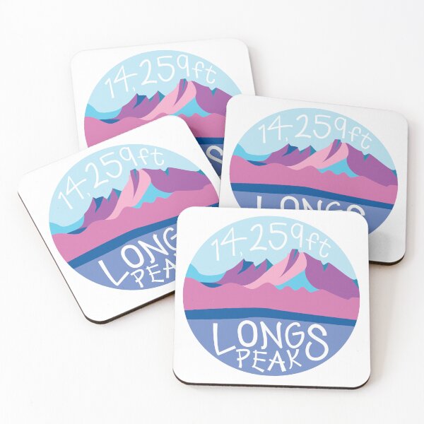 Item preview, Longs Peak Sticker designed and sold by JigsaaStudios.