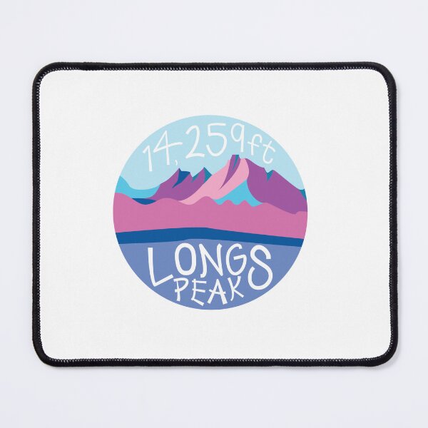 Item preview, Longs Peak Sticker designed and sold by JigsaaStudios.
