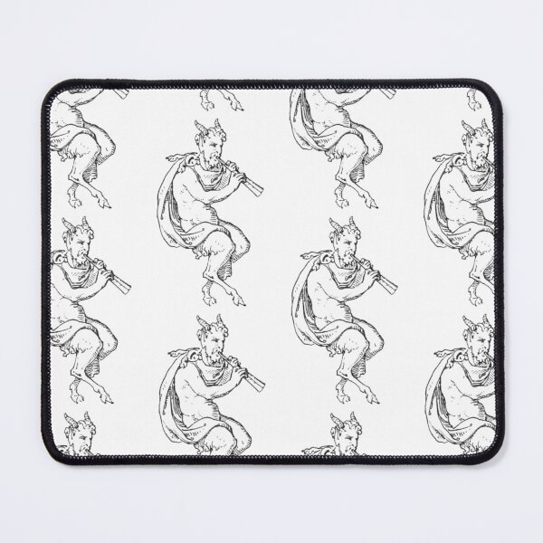 Item preview, Satyr with Flute Illustration, Faun Illustration  designed and sold by HawthorneFlame.