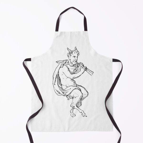 Item preview, Satyr with Flute Illustration, Faun Illustration designed and sold by HawthorneFlame.