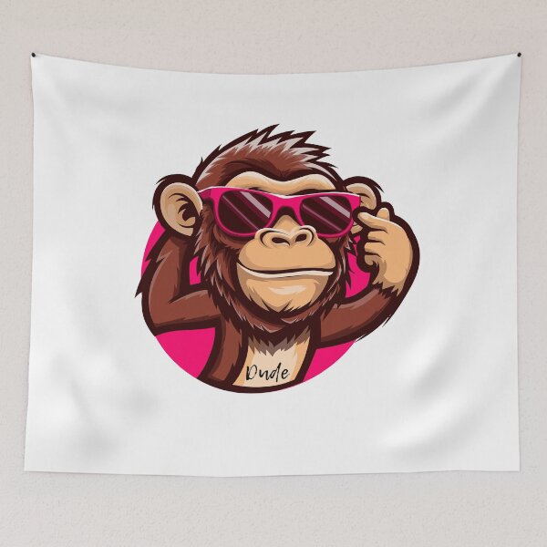 Item preview, Monkey business, dude designed and sold by BlesstB.