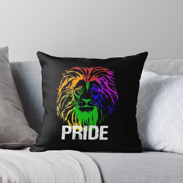 Item preview, Gay Pride Lion LGBT Rainbow  designed and sold by CreativeStrike.