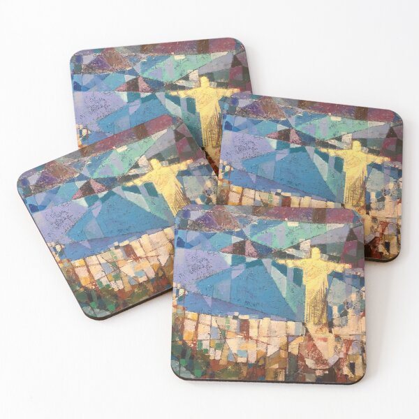 Item preview, Rio de Janeiro — Cubist Landscape by Iuliia Kotenko designed and sold by Kotenko art.