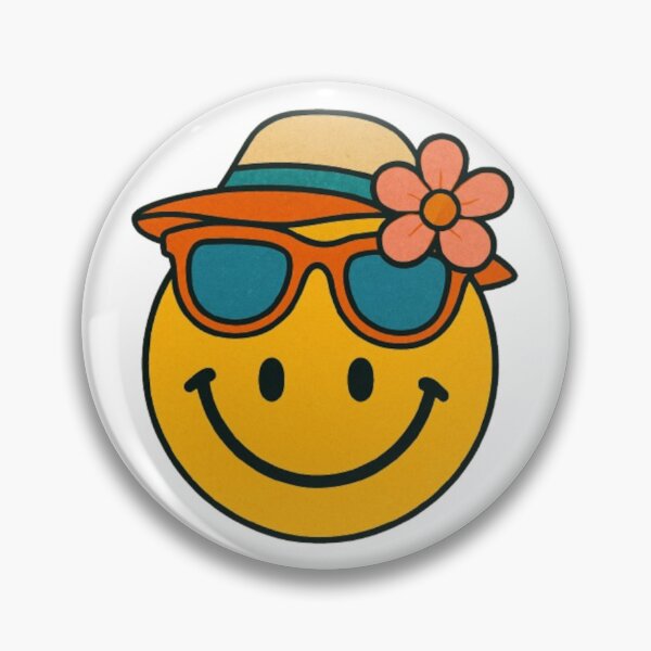 Aperçu de l'œuvre Smiley tropical créée et vendue par MindfluxStudio.