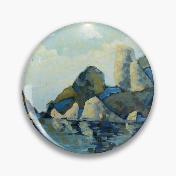 Item preview, Mountains and Black Sea — Impressionist Seascape by Iuliia Kotenko designed and sold by Kotenko art.