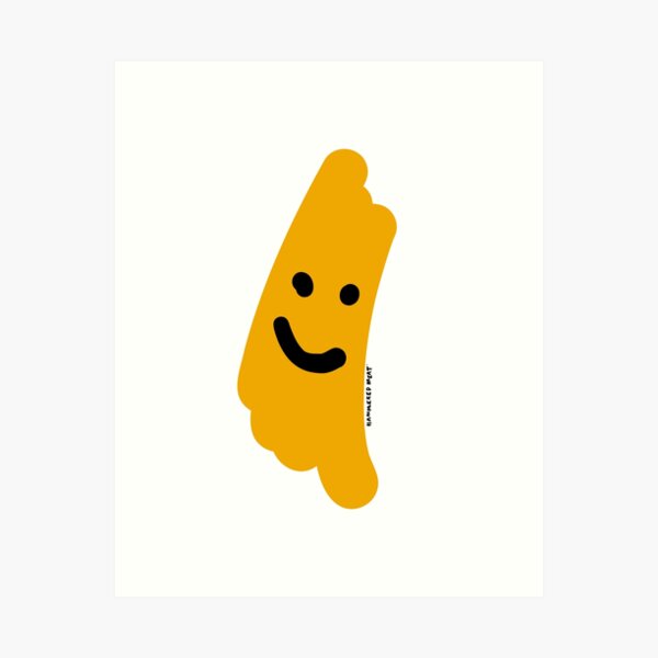 Item preview, Smiley Banana Peel designed and sold by HammeredMeat.