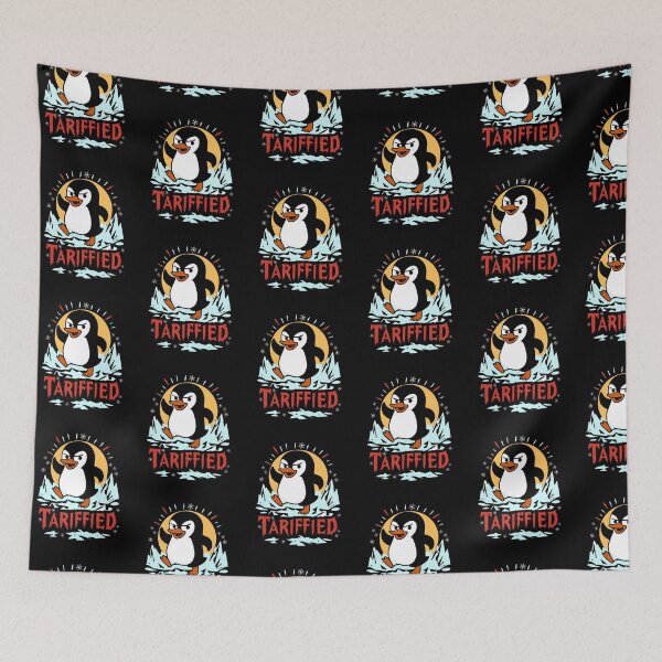 Item preview, Tariffied Penguin Tariffs designed and sold by Betsytiptoe.