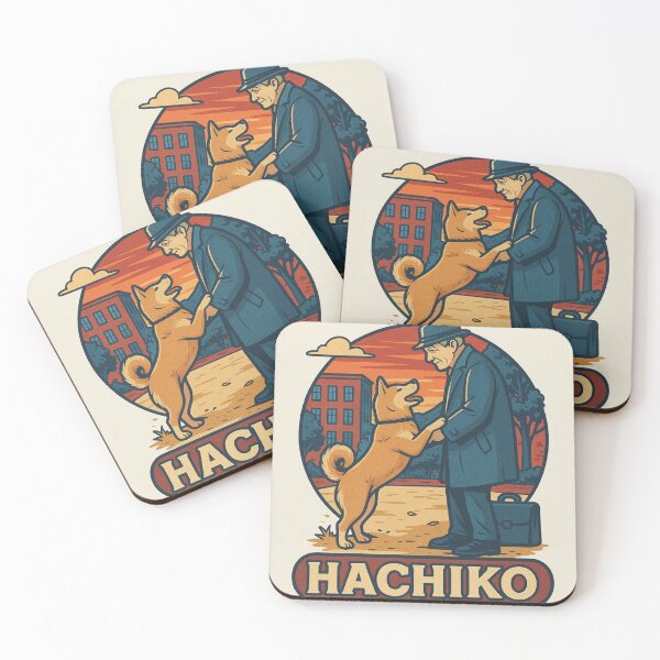 Item preview, Hachiko – The Loyal Japanese Dog designed and sold by NexAesthetic.
