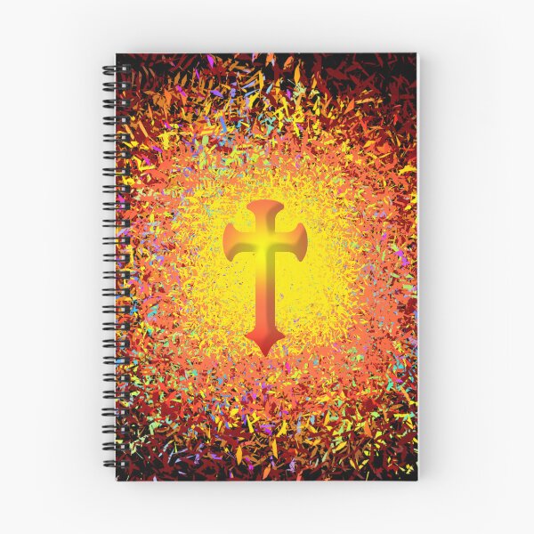 Item preview, Choose Christ & Faith over/during Chaos  - Christian Bible verse inspired Cross over chaos scribbling Art designed and sold by ZechJohnRB.