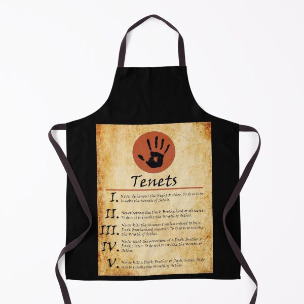 Item preview, Dark Brotherhood Tenets designed and sold by SketchQuest.