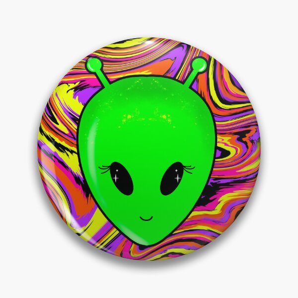 Item preview, Alien Psychedelic Tie Dye designed and sold by Studio Lisa Jayne.
