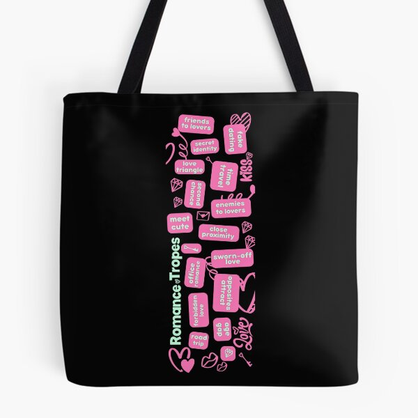 Item preview, Romance Tropes Cutecore Hot Pink Bookmark designed and sold by Renata Illustrata.