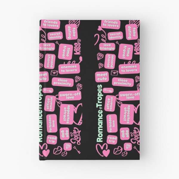 Item preview, Romance Tropes Cutecore Hot Pink Bookmark designed and sold by Renata Illustrata.