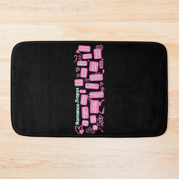 Item preview, Romance Tropes Cutecore Hot Pink Bookmark designed and sold by Renata Illustrata.