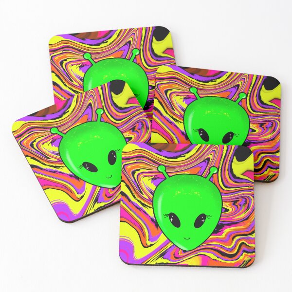 Item preview, Alien Psychedelic Tie Dye designed and sold by Studio Lisa Jayne.