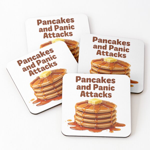 Item preview, Pancakes and Panic Attacks designed and sold by MildlyMotivated.