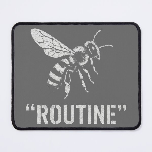 Item preview, Routine Worker Bee Stencil designed and sold by PsycheBrain.