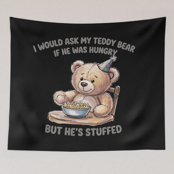 Item preview, Hungry Teddy Bear designed and sold by PhansCustoms.