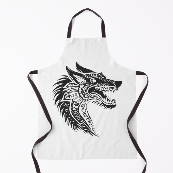 Item preview, Ancient wolf dragon portait designed and sold by photosmatic.