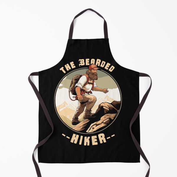 Item preview, The Bearded Hiker - for Bearded Explorers and Walkers designed and sold by LegsMiserable.