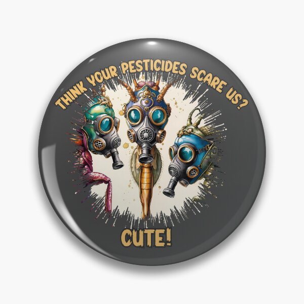 Item preview, Bugs: Think Your Pesticides Scare Us? designed and sold by TestudoDesign.