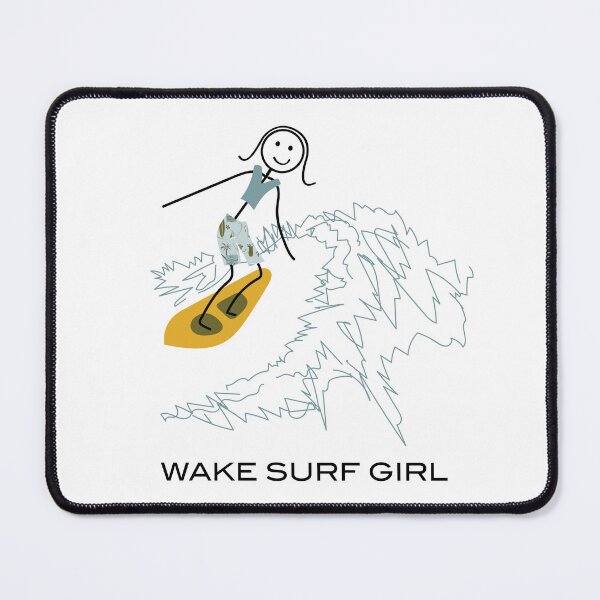 Item preview, Funny Womens Wake Surf Girl Wake Surfing designed and sold by whyitsme.