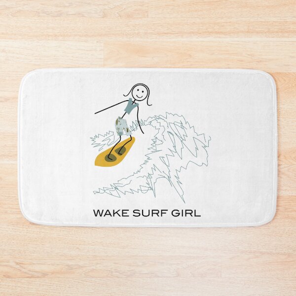 Item preview, Funny Womens Wake Surf Girl Wake Surfing designed and sold by whyitsme.