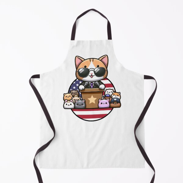 Item preview, Kawaii Pawsidential Address Cat designed and sold by JohnnyVillas.