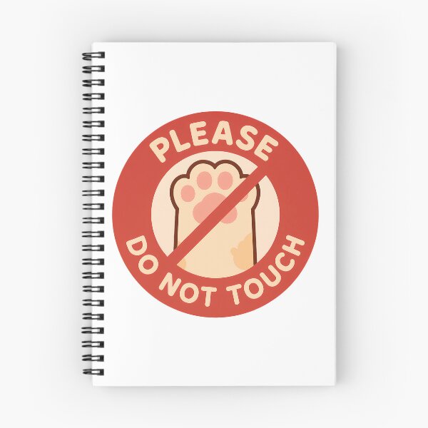 Item preview, Please Do Not Touch - Sign designed and sold by Pastel Purrade.