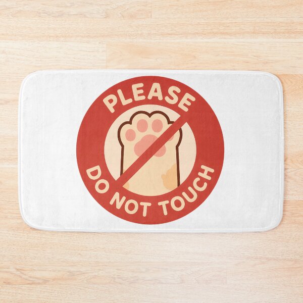 Item preview, Please Do Not Touch - Sign designed and sold by Pastel Purrade.