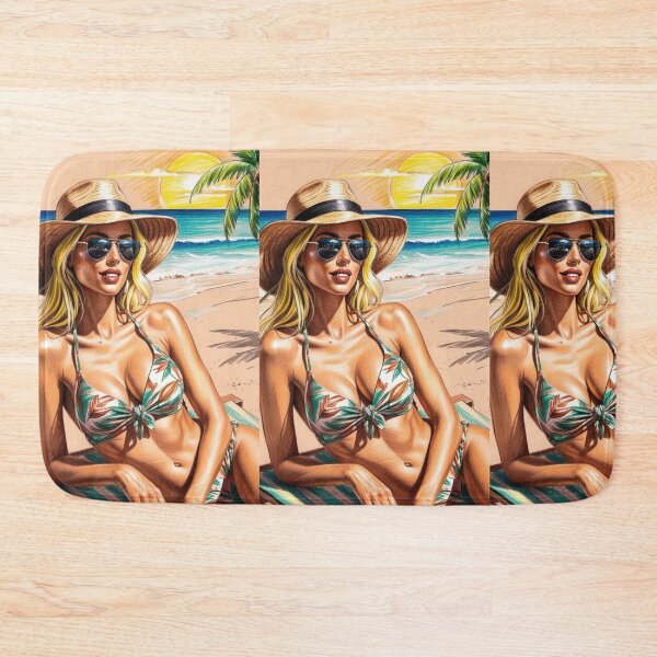 Item preview, Beachside Bliss: Tropical Summer Vibes designed and sold by Pigmentra.