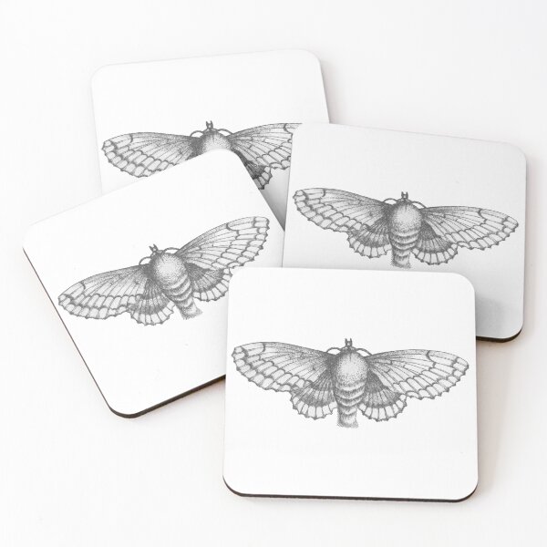 Item preview, Antique Moth Drawing, Entomology Illustration  designed and sold by HawthorneFlame.