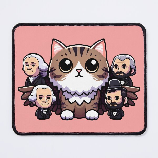 Item preview, Kawaii Cat Presidential Paws Soar designed and sold by JohnnyVillas.