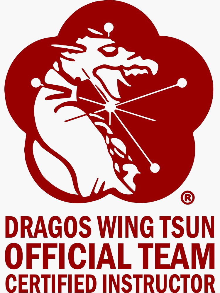 Thumbnail 3 of 3, Sticker, DRAGOS WING TSUN COLLECTION FOR OFFICIAL TEAM INSTRUCTORS designed and sold by sifumartin.