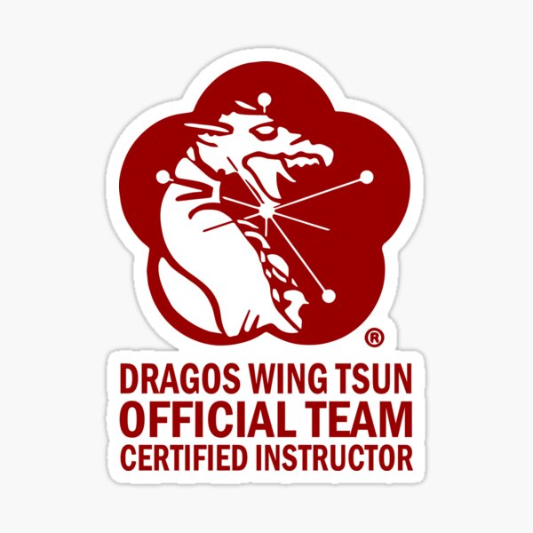 DRAGOS WING TSUN COLLECTION FOR OFFICIAL TEAM INSTRUCTORS Sticker
