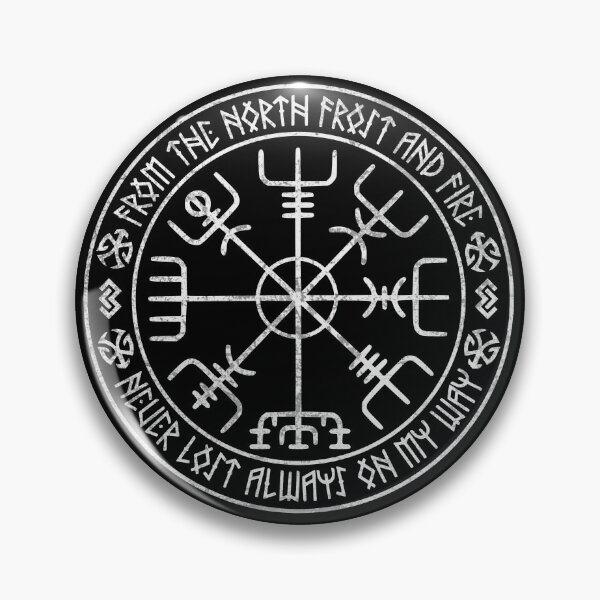 Item preview, Viking Compass Vegvisir - Never Lost Always On My Way designed and sold by Place-Heritages.