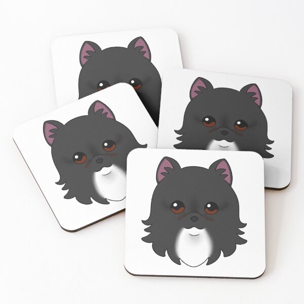 Item preview, Black Pomeranian White Chin Tear Stains designed and sold by OliRoseArt.