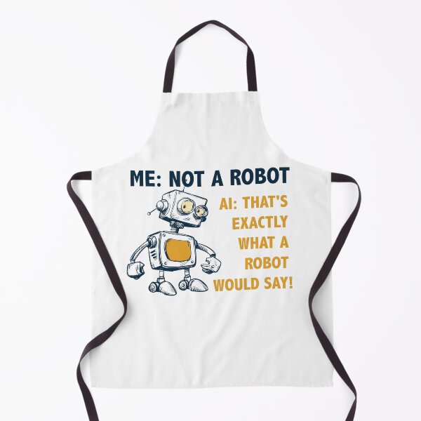 Artikelvorschau, Lustige KI, kein Roboter-Computer-Humor entworfen und verkauft von whyitsme.