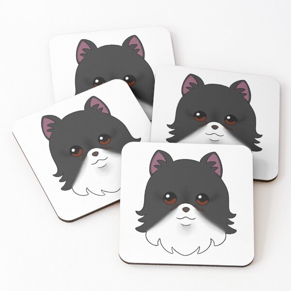 Item preview, Black Pomeranian White Snout Tear Stains designed and sold by OliRoseArt.