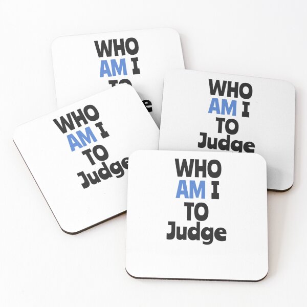 Item preview, Who Am I to Judge t-shirt - Thoughtful Reflection Art stickers designed and sold by GeniePixel.