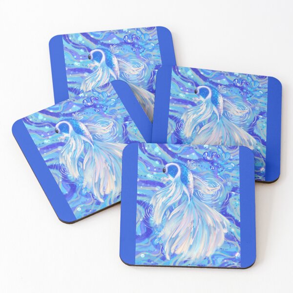 Item preview, Mythical blue beta fish designed and sold by Belladonna-Lily.