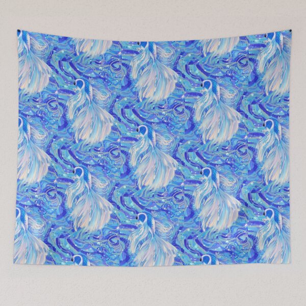 Item preview, Mythical blue beta fish designed and sold by Belladonna-Lily.