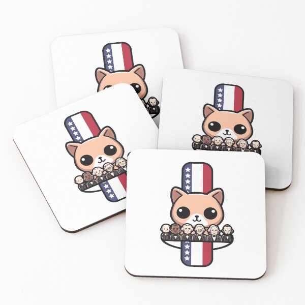 Item preview, Kawaii Presidents' Purrfect Pals designed and sold by JohnnyVillas.