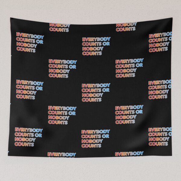 Item preview, EveryBody Counts or Nobody Counts designed and sold by ZooStateofMind.