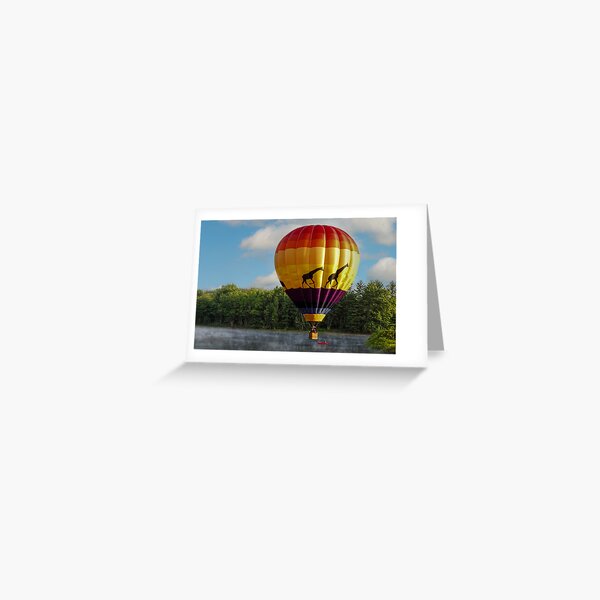 Item preview, Morning Greetings Hot Air Balloon designed and sold by JayKeenan.