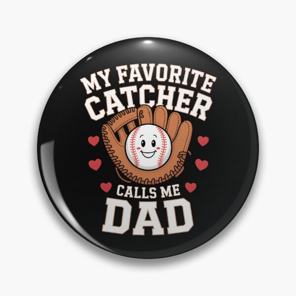 Item preview, Baseball Dad Father's Day Catcher Men designed and sold by clothesy7.