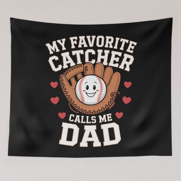 Item preview, Baseball Dad Father's Day Catcher Men designed and sold by clothesy7.