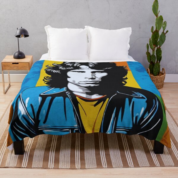 Item preview, Obra de arte colorida de Jim Morrison | TheAmericanPoet | The Doors designed and sold by TheAmericanPoet.